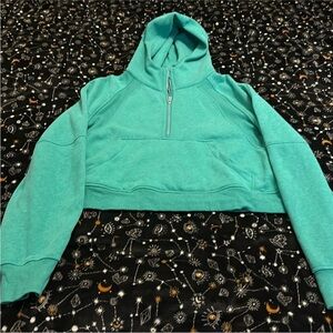 Lululemon teal scuba pullover XL/XXL